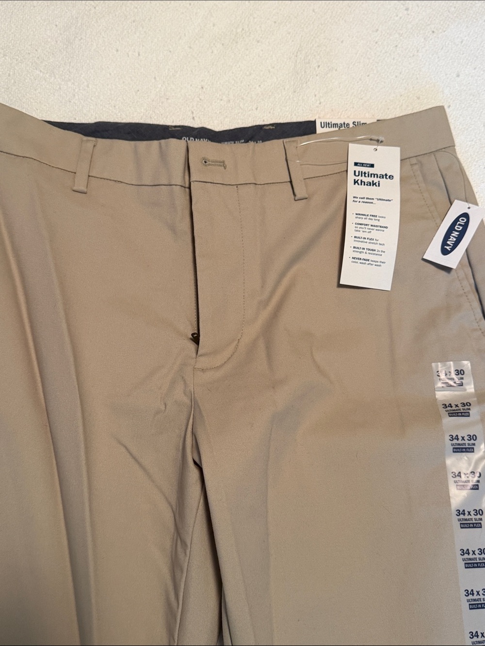 Old Navy Ultimate Khaki Men’s Slim Chinos - Tan